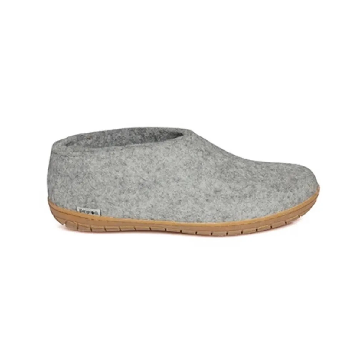 Shoe with Honey Rubber - Grey Beach Slip Shock Absorbing