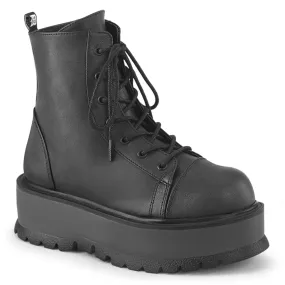 Winter Ready SLACKER-55 Black Vegan Leather