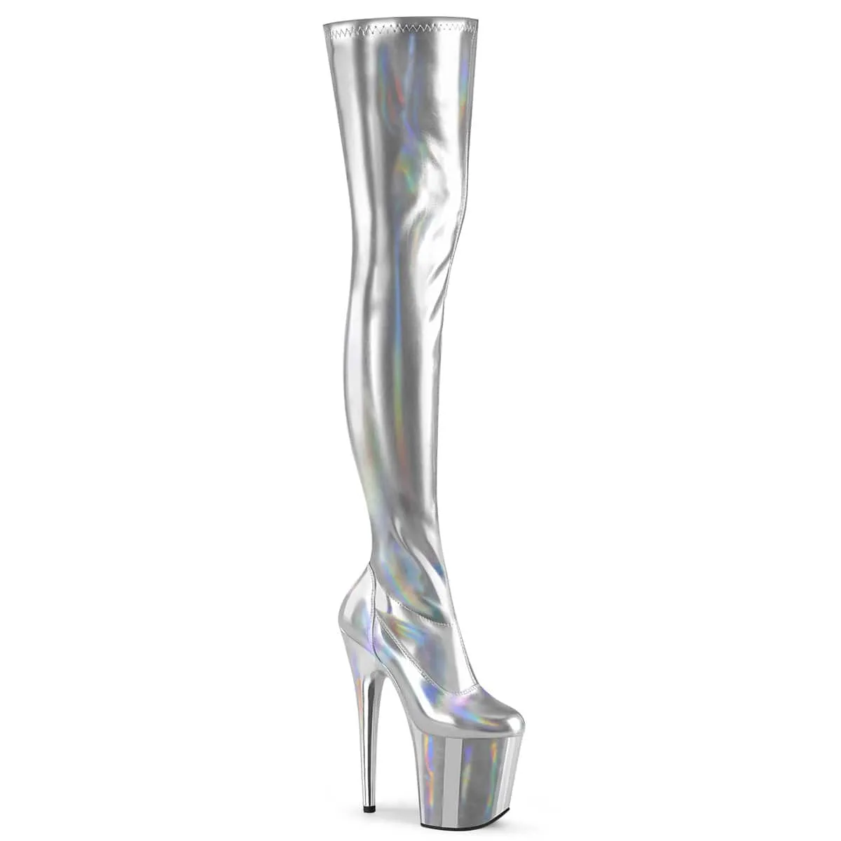 Photo Glam Game Edge FLAMINGO-3000HWR Silver Stretch Hologram/Silver Hologram