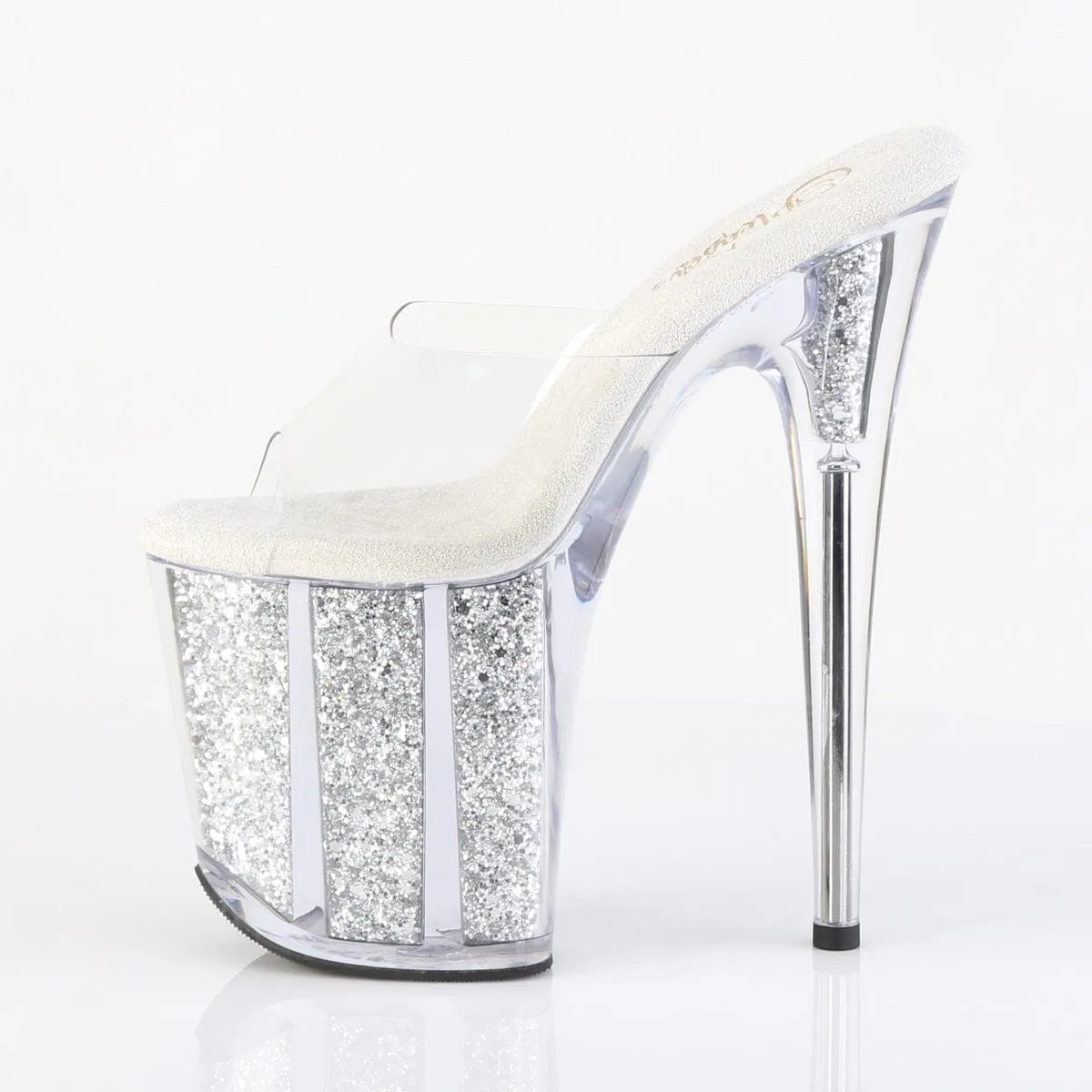 Modern Comfort FLAMINGO-801G Clear/Silver Glitter