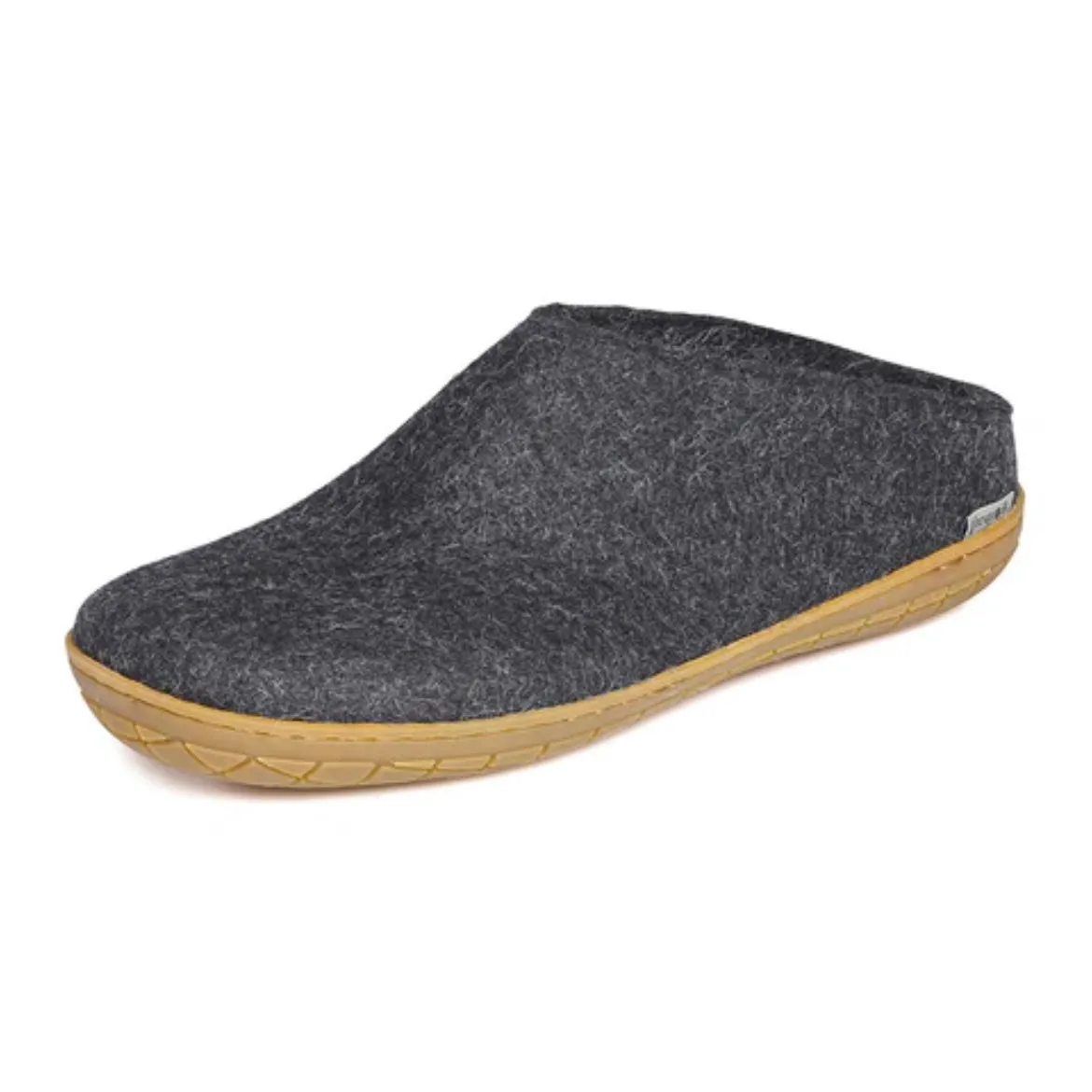 Cozy Footwear Simple Slip Slip-on with Honey Rubber - Charcoal