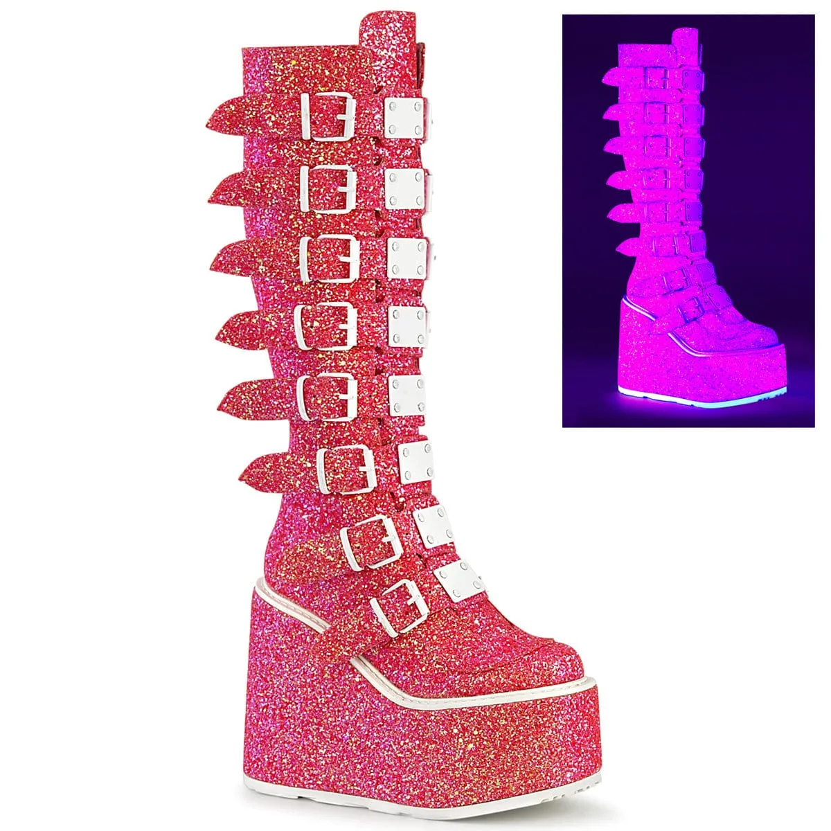 SWING-815UV Pink Glitter Wear resistant Rain Proof