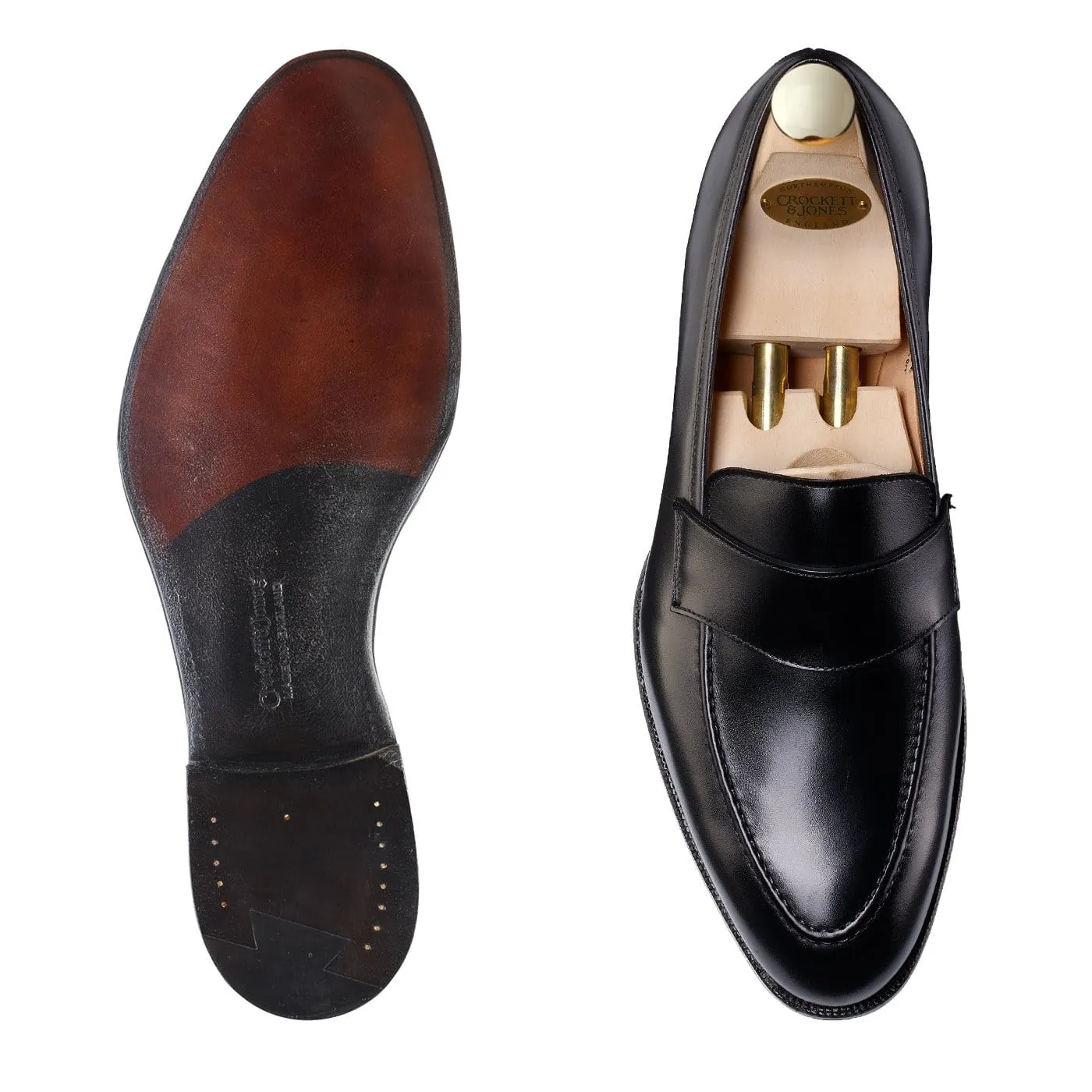 Harcourt Black Calf Mark Guard