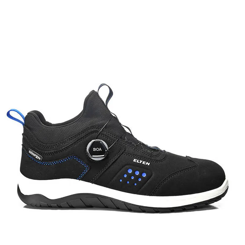 Biker Tough Shock-absorbing SLOAN BOA Lightweight Safety Shoe