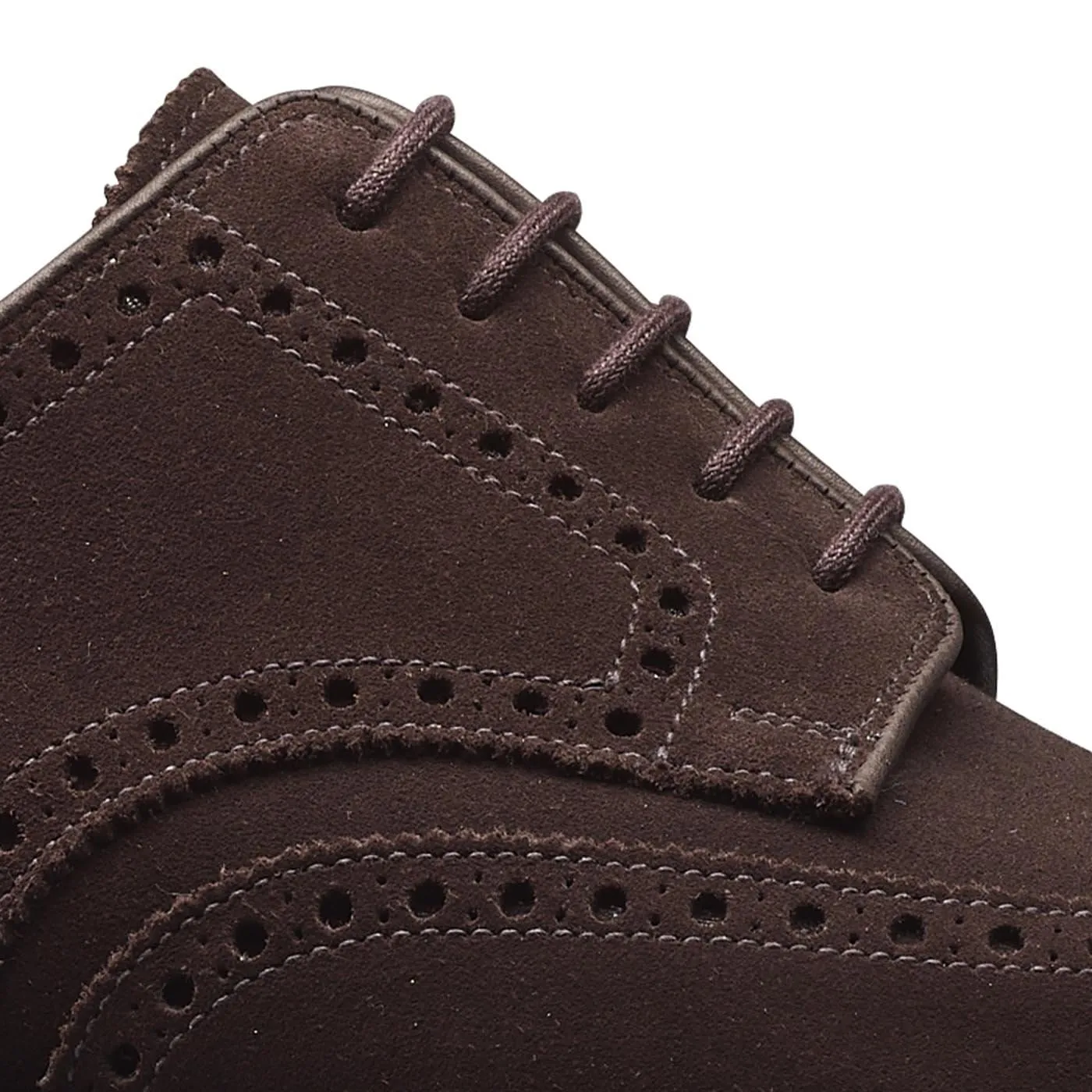 Strong Walk Pembroke Dark Brown Suede