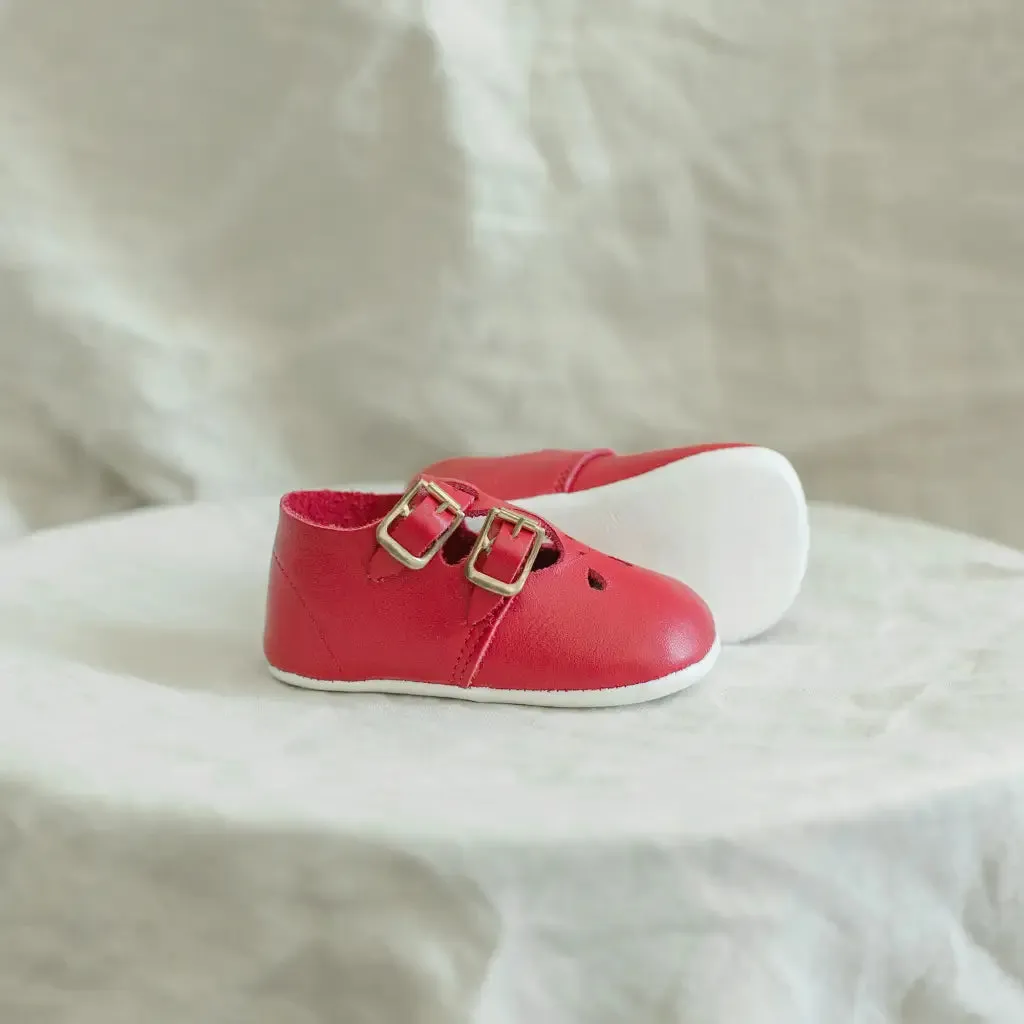 Little ones' items Kids' casual shoes Soft Soled Double T-Strap - Red