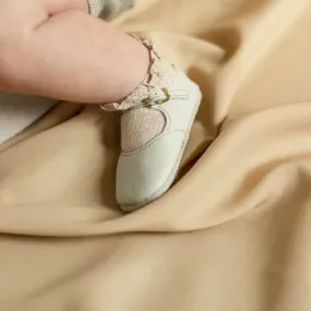 Soft Soled Mary Jane - Fog Timeless Fit Bright Neon