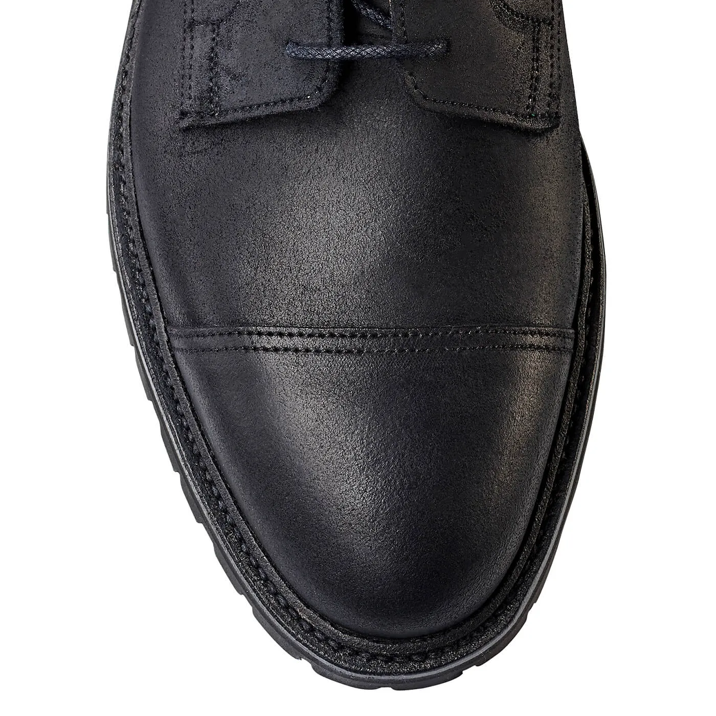 Coniston Black Rough-Out Suede High Quality Leather Easy Entry