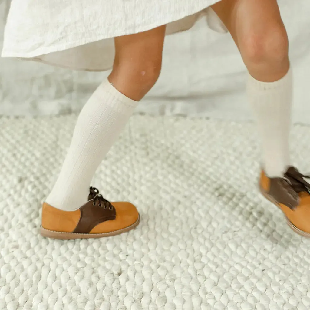 Albert Saddle - Acorn/Brown Trendy kids' shoes