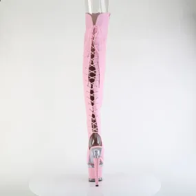 Nordic Tone Work Ready SPECTATOR-3030 Baby Pink Faux Leather/Clear-Baby Pink Ma