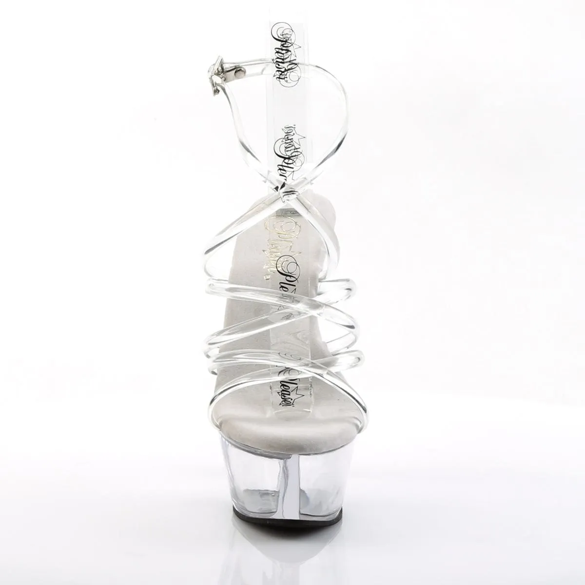 KISS-206 Clear/Clear Trendy Vacation Sandals Quick Entry