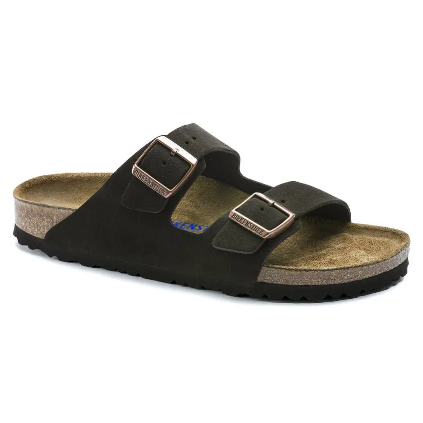 ARIZONA SOFT FOOTBED SUEDED LEATHER MOCHA City Wear