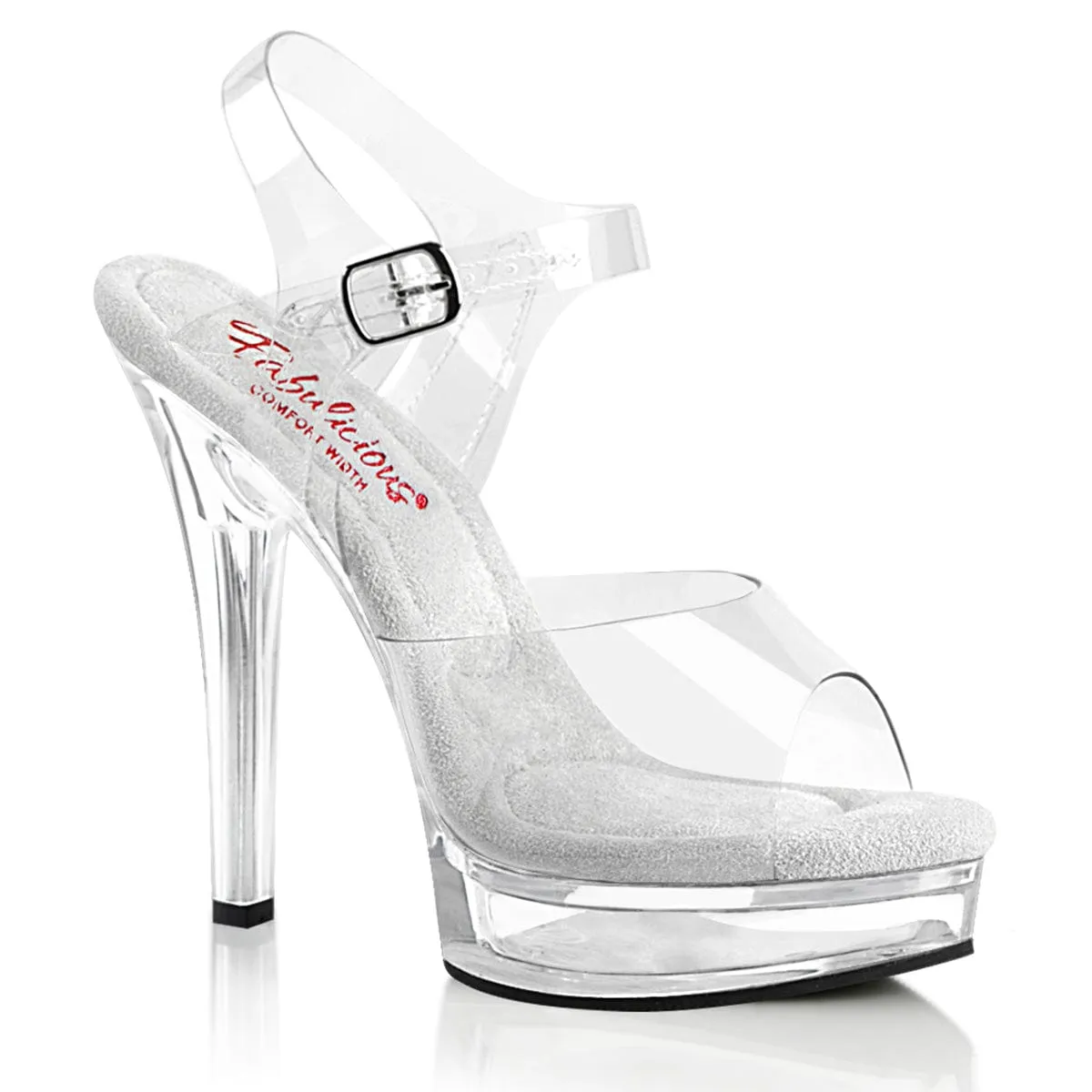 MAJESTY-508 Clear Sandals Beach-ready Footwear