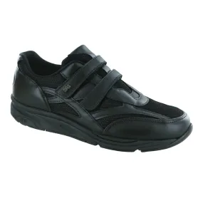 leather materials competitive - level shoes TMV - Black