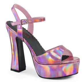 Light Fit Elastic Strap DOLLY-09 Pink Hologram