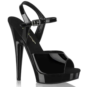 hypoallergenic SULTRY-609 Black Patent/Black
