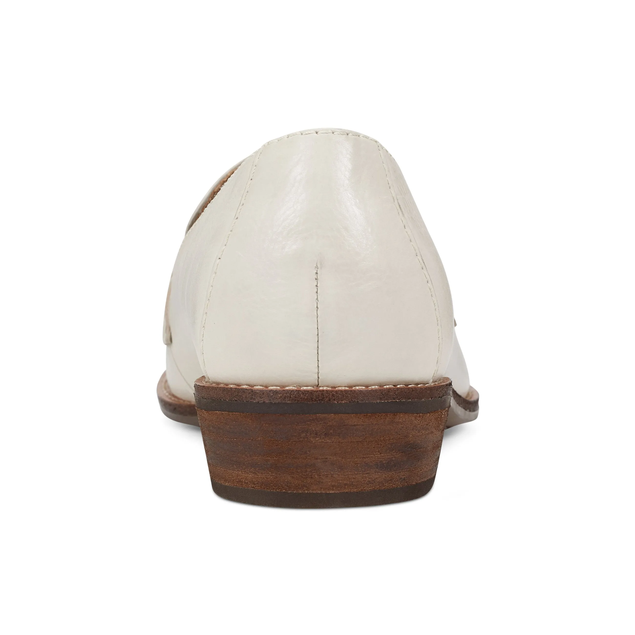 Edie Stacked Heel Casual Slip-on Loafers Stylish Footwear