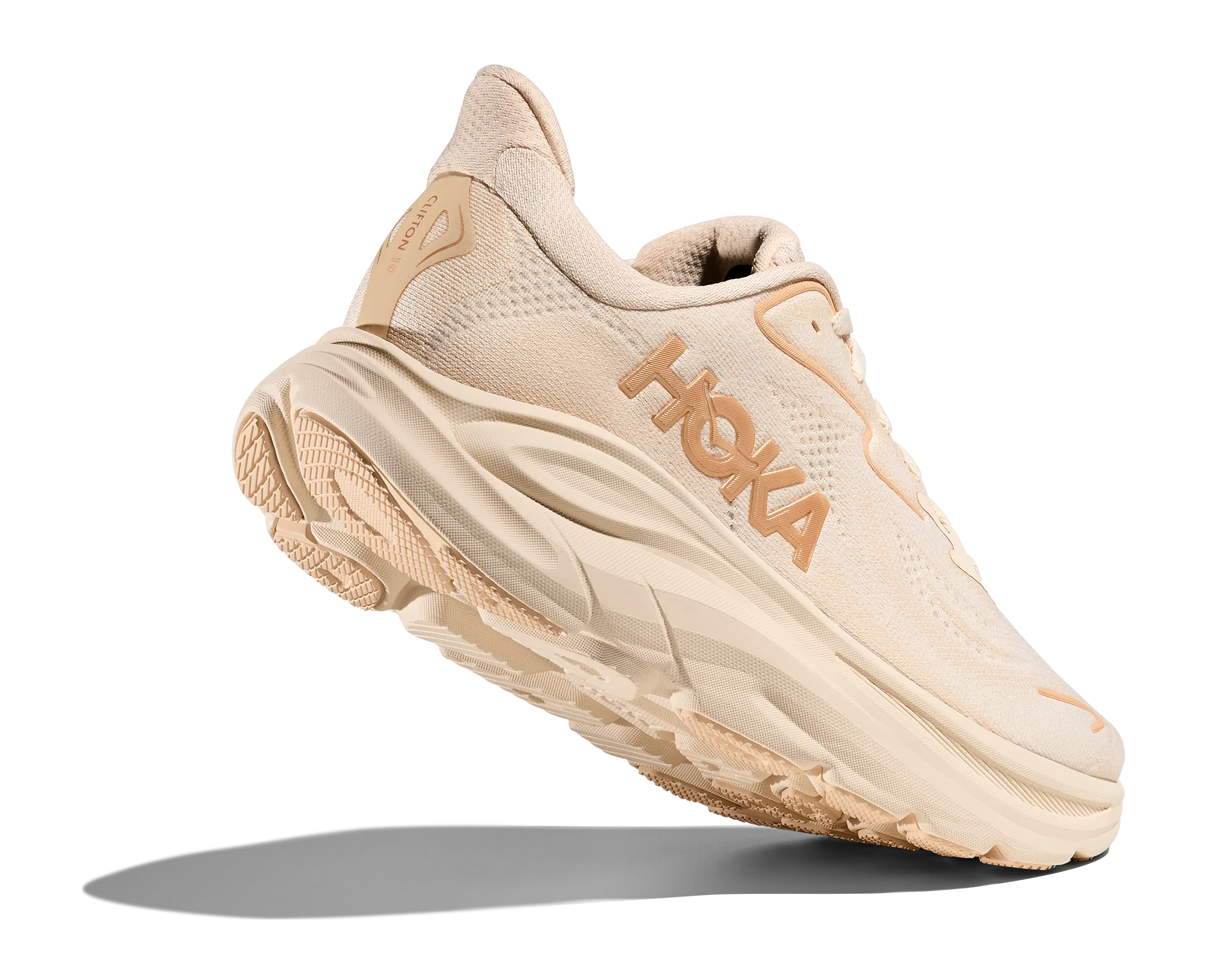 cross - country runner shoes Anti   Slip Feature Women's Clifton 10 - Vanilla / Birch