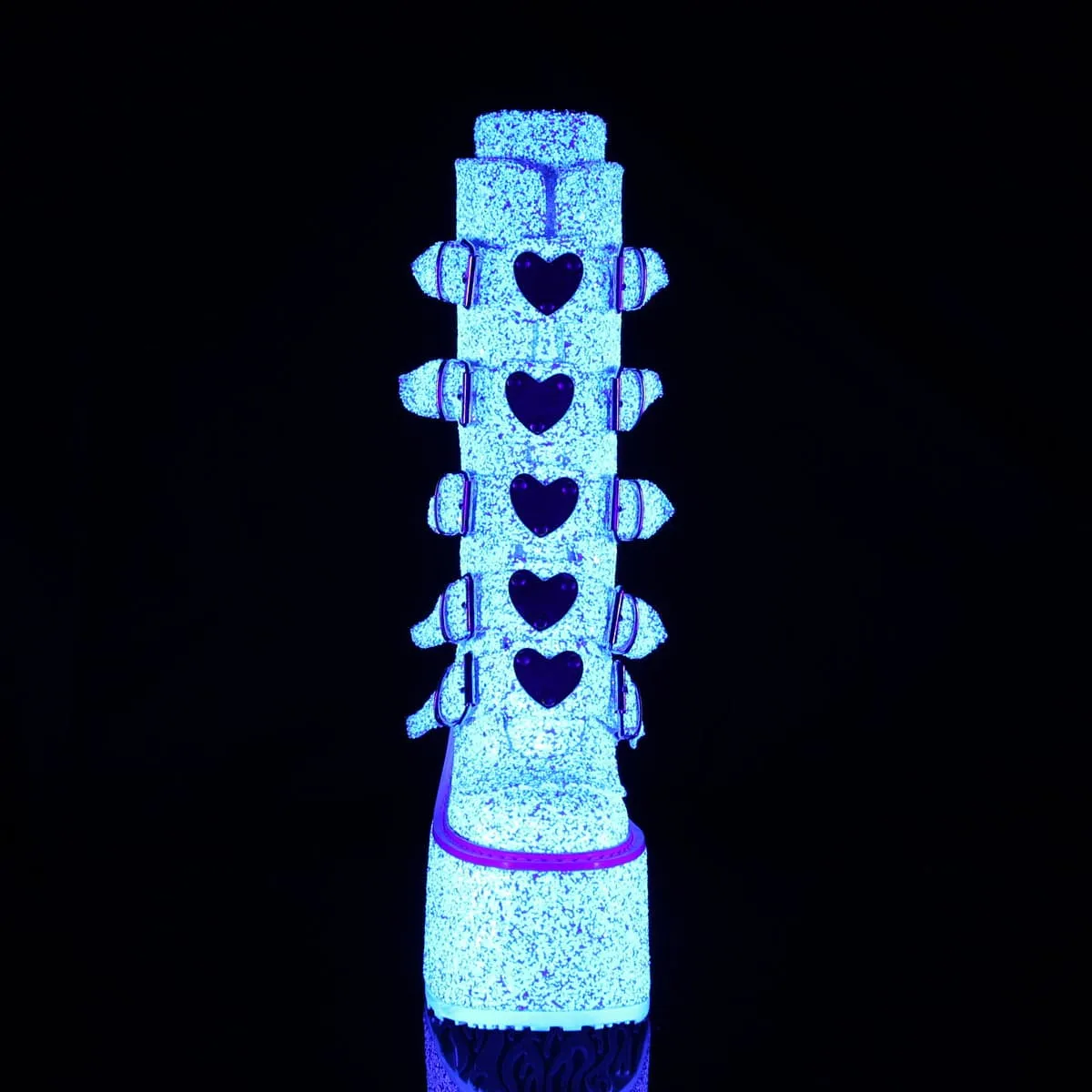 SWING-230G White Multi Glitter King Strong Stretchable Material