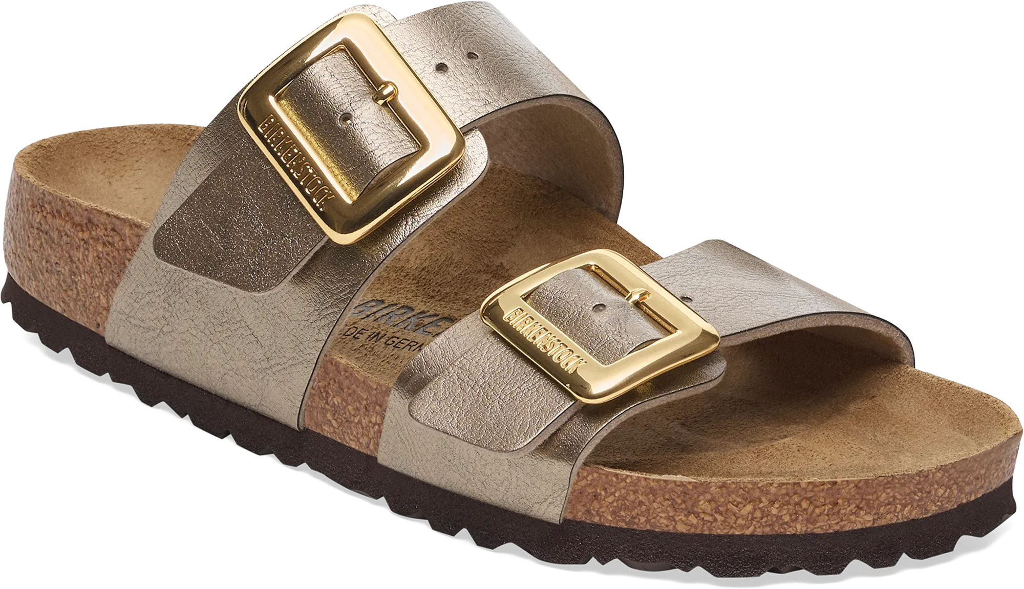 Leisure Slides Warm Season Slides Sydney Luxe Buckle Narrow