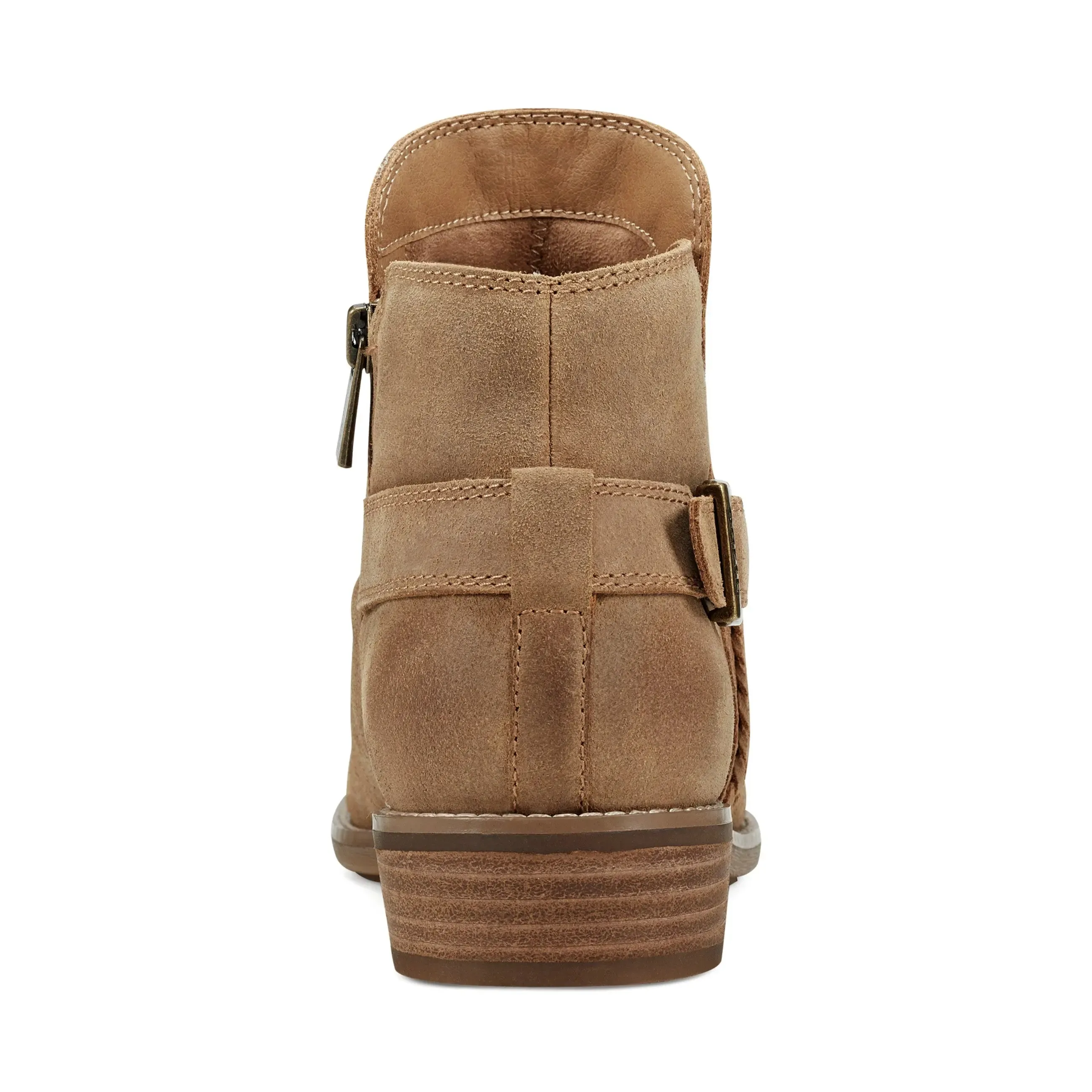 Naira  Round Toe Ruched Casual Booties Dance Floor