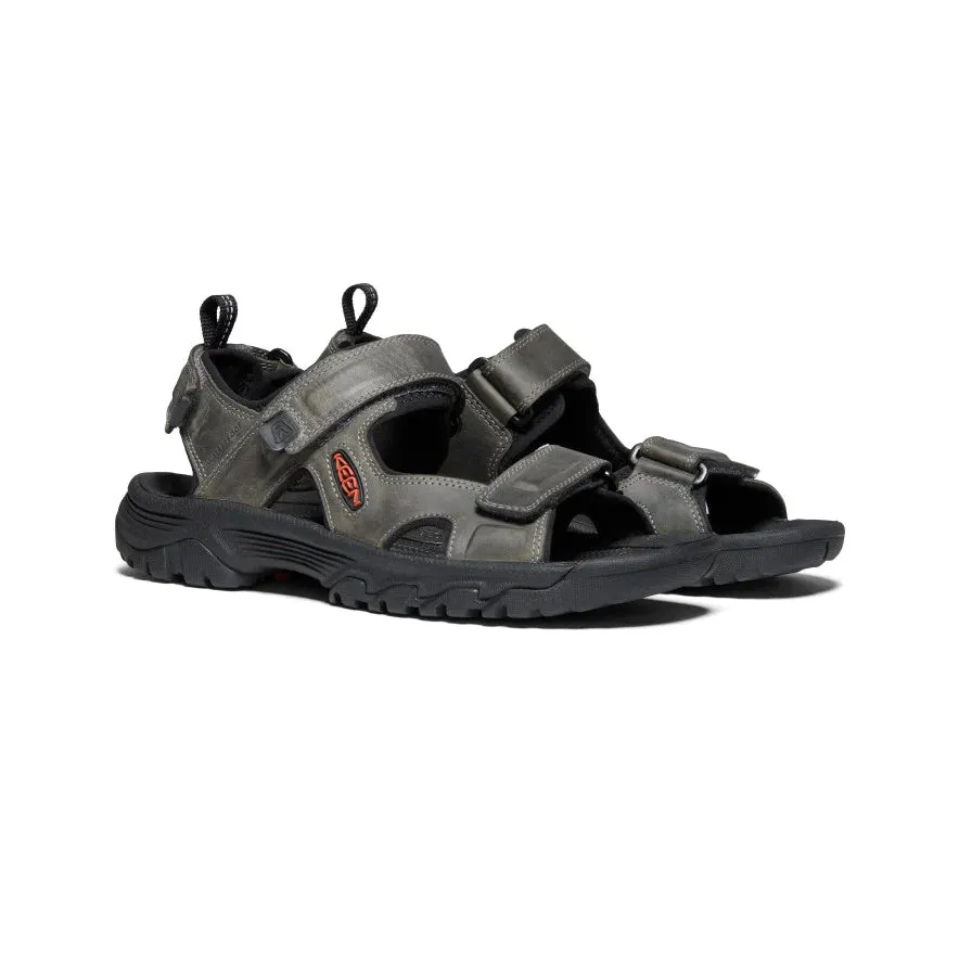Targhee III Open Toe - Grey/Black Breezy Comfort Comfortable Footwear