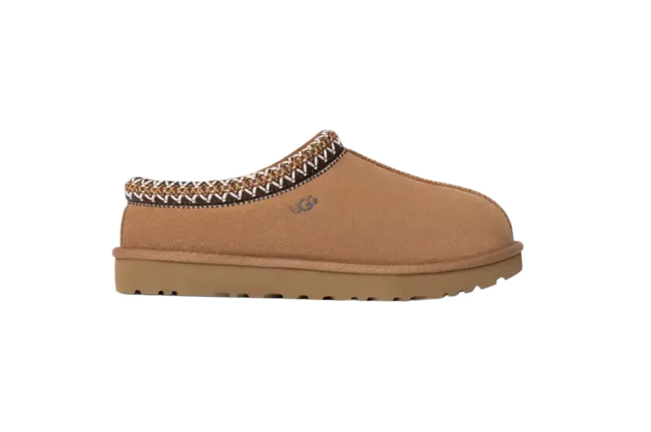TASMAN SLIPPER CHESTNUT, WOMENS plastic