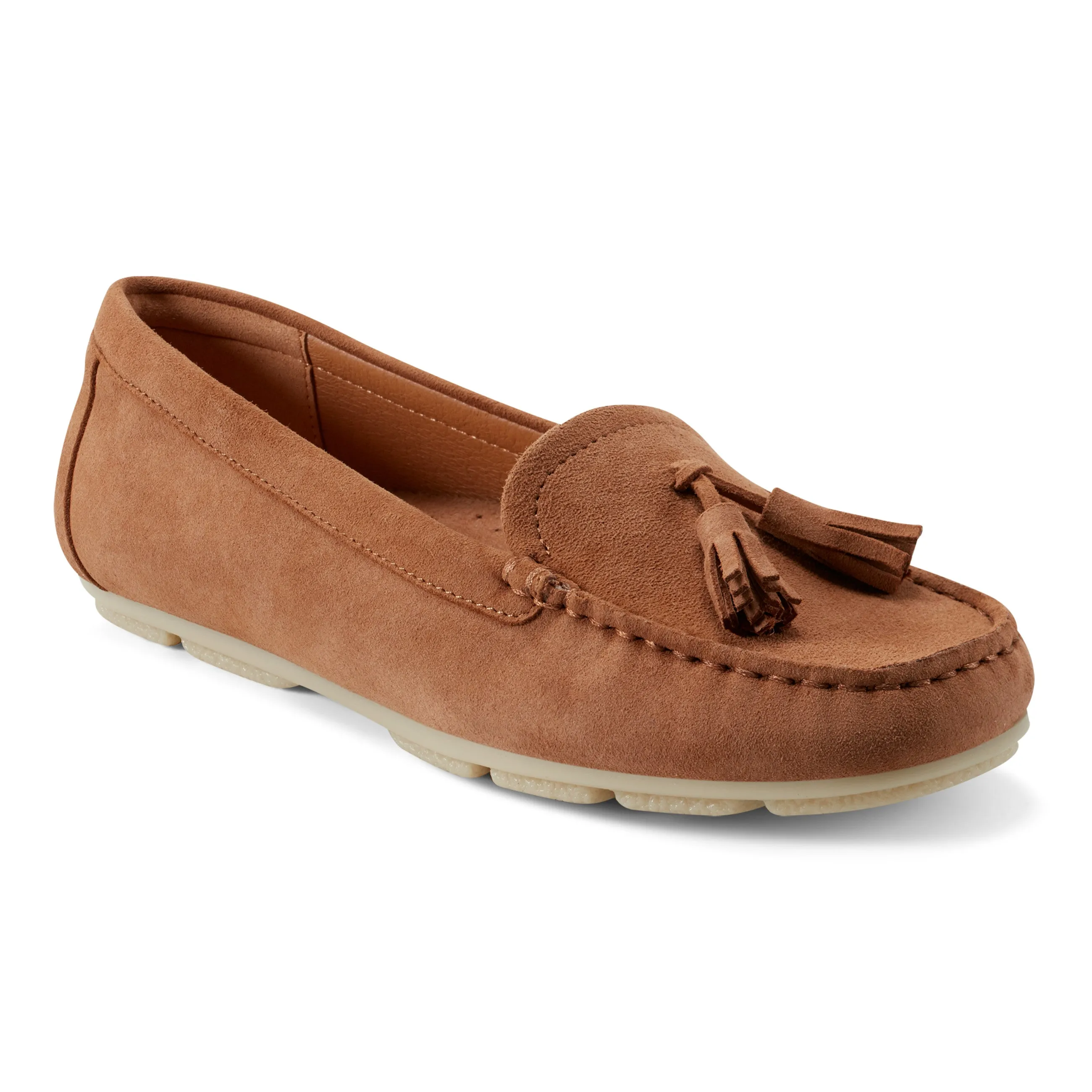 slip-resistant Leather Upper Raquel Slip-on Casual Flat Tassel Loafers