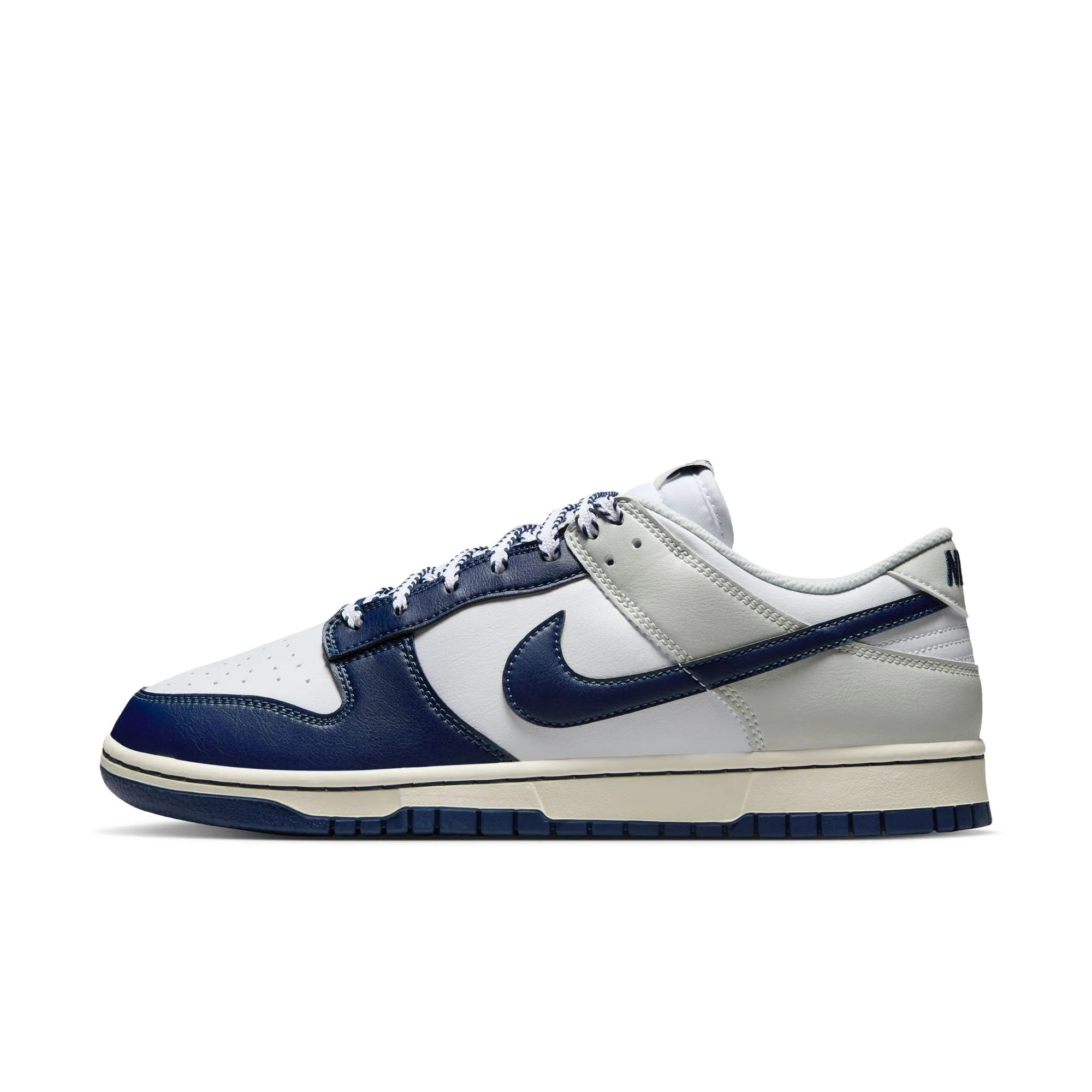 Planet Mood Neutral Base Nike Dunk Low Retro Men's Shoes Color: White/midnight Navy-photon Dust IM2222-101