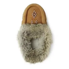 Stretchable Mesh Slip Resistant Layer Tipi Slipper - Oak
