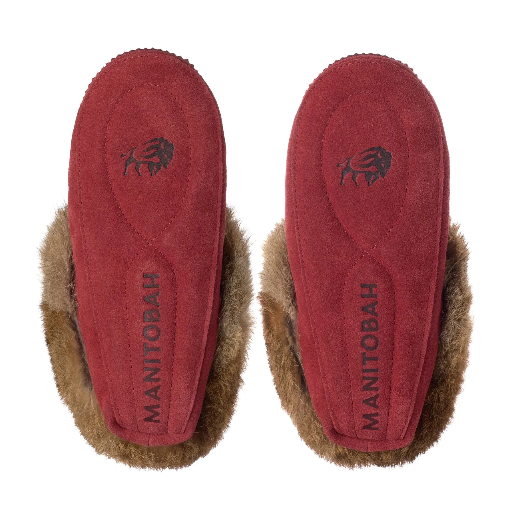 Easy Poolside Wear Square Toe Tipi Slipper - Red Dahlia