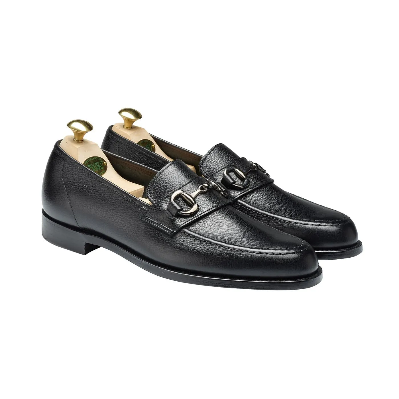 Slim Edge Toe Ease Finchley 2 Black Pebble Grain