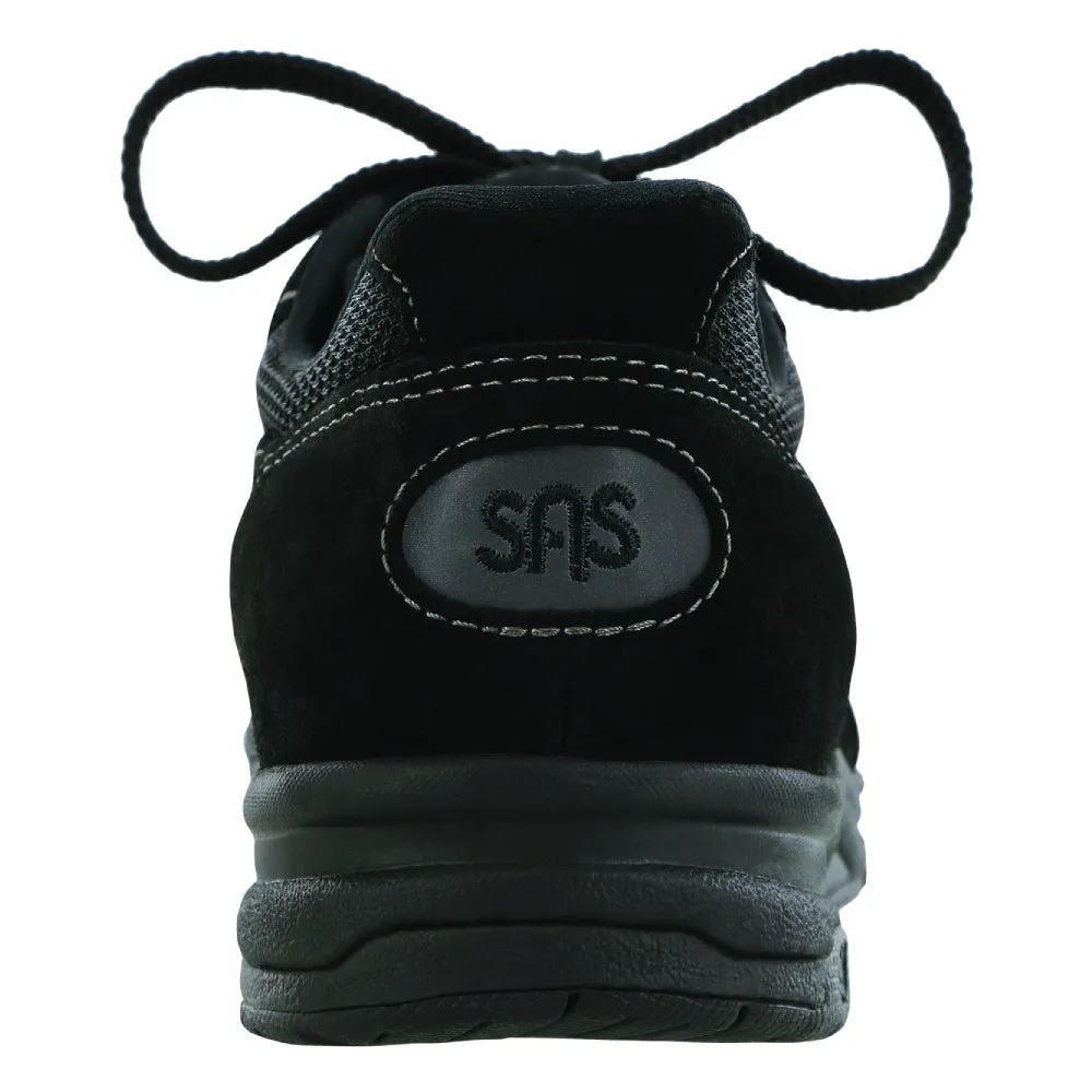 Tour Mesh - Black synthetic upper shoes long - distance use