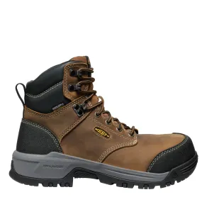 Slip   Resistant Reinforced Seams WOMEN'S EVANSTON 6" WATERPROOF EH CARBON TOE