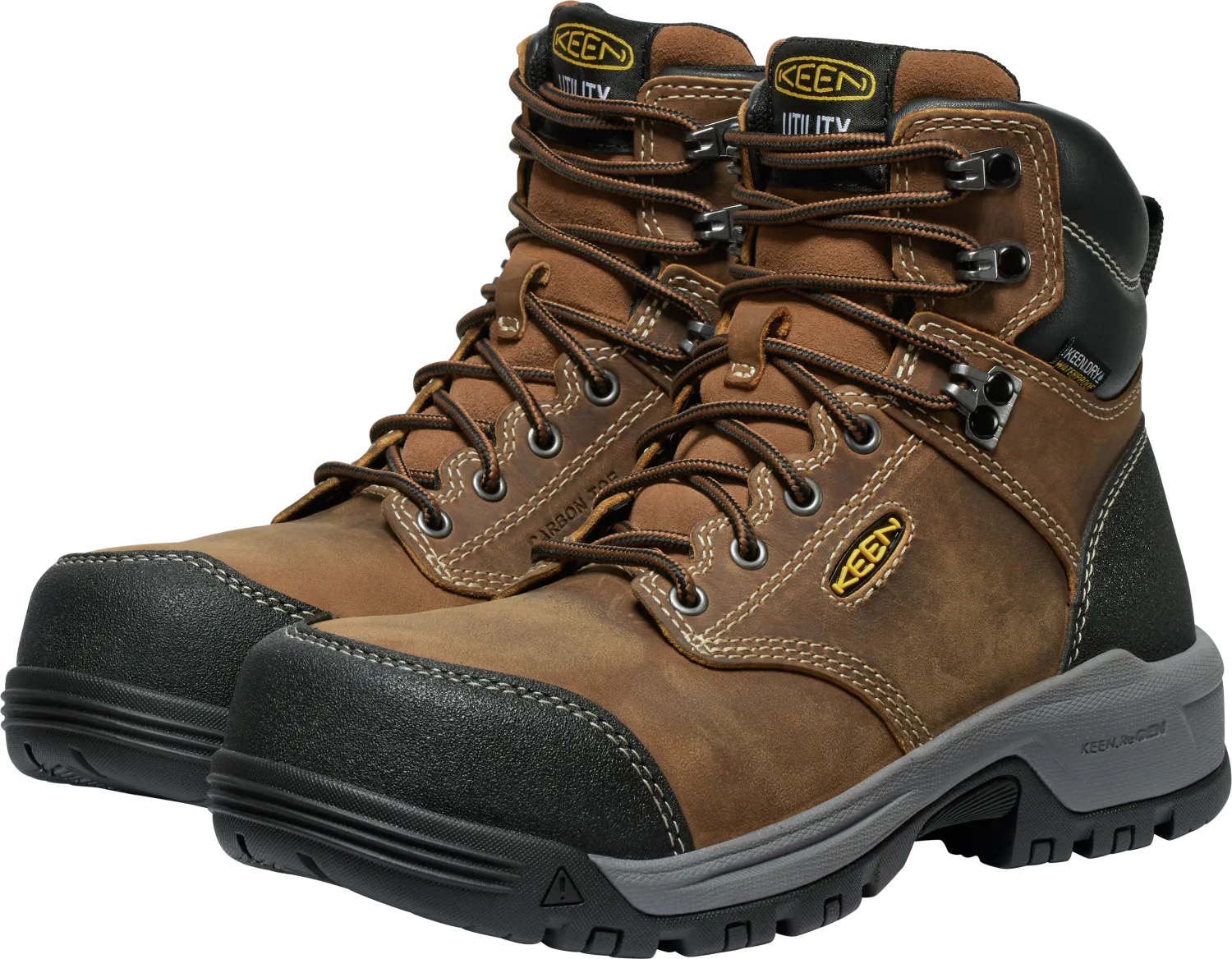 WOMEN'S EVANSTON 6" WATERPROOF EH CARBON TOE Grippy Outsole Functional Minimalist Shock absorption