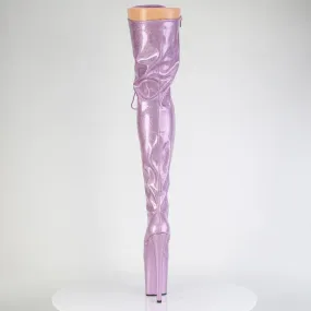 ergonomic Durable Material FLAMINGO-3020GP Lilac Glitter Patent/M