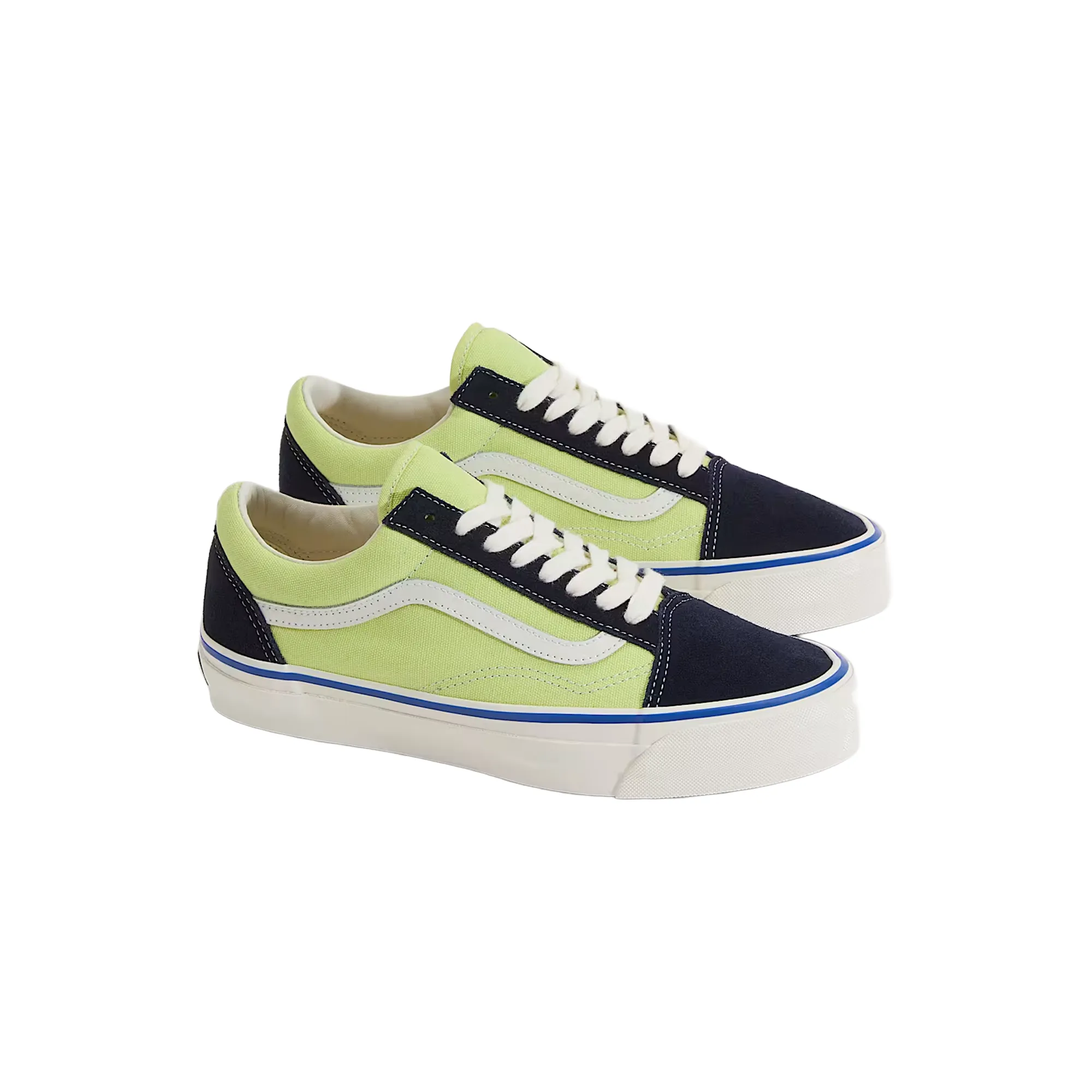 Royal Mood VANS LX OLD SKOOL NINETIES NAVY/LIME VN000D9JEZR