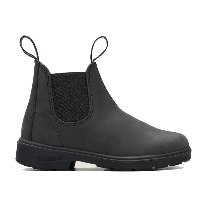 Comfort Tongue urban commuting CHELSEA BOOT RUSTIC BLACK, #1325
