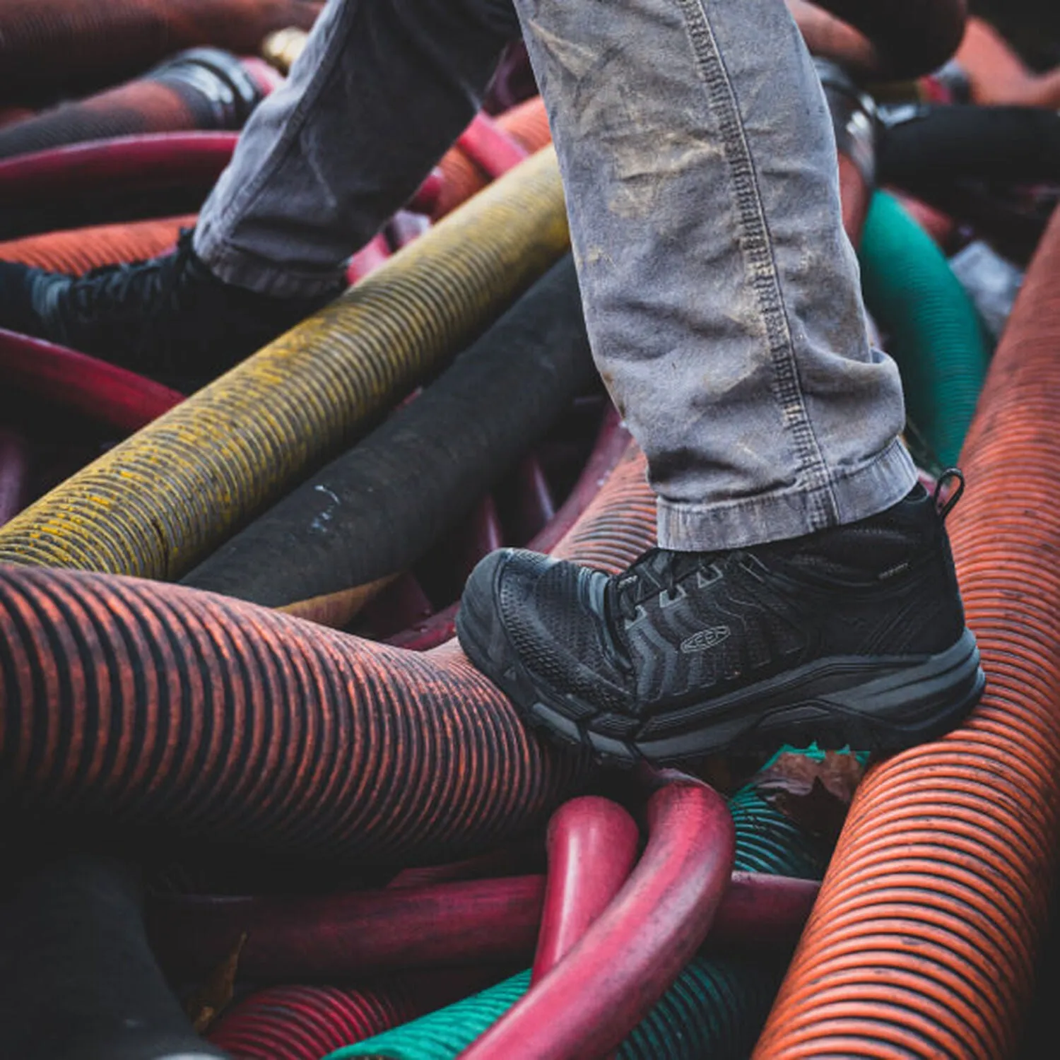 MEN'S KANSAS CITY CARBON-FIBER TOE Eco Material Rough Terrain Comfortable Boots