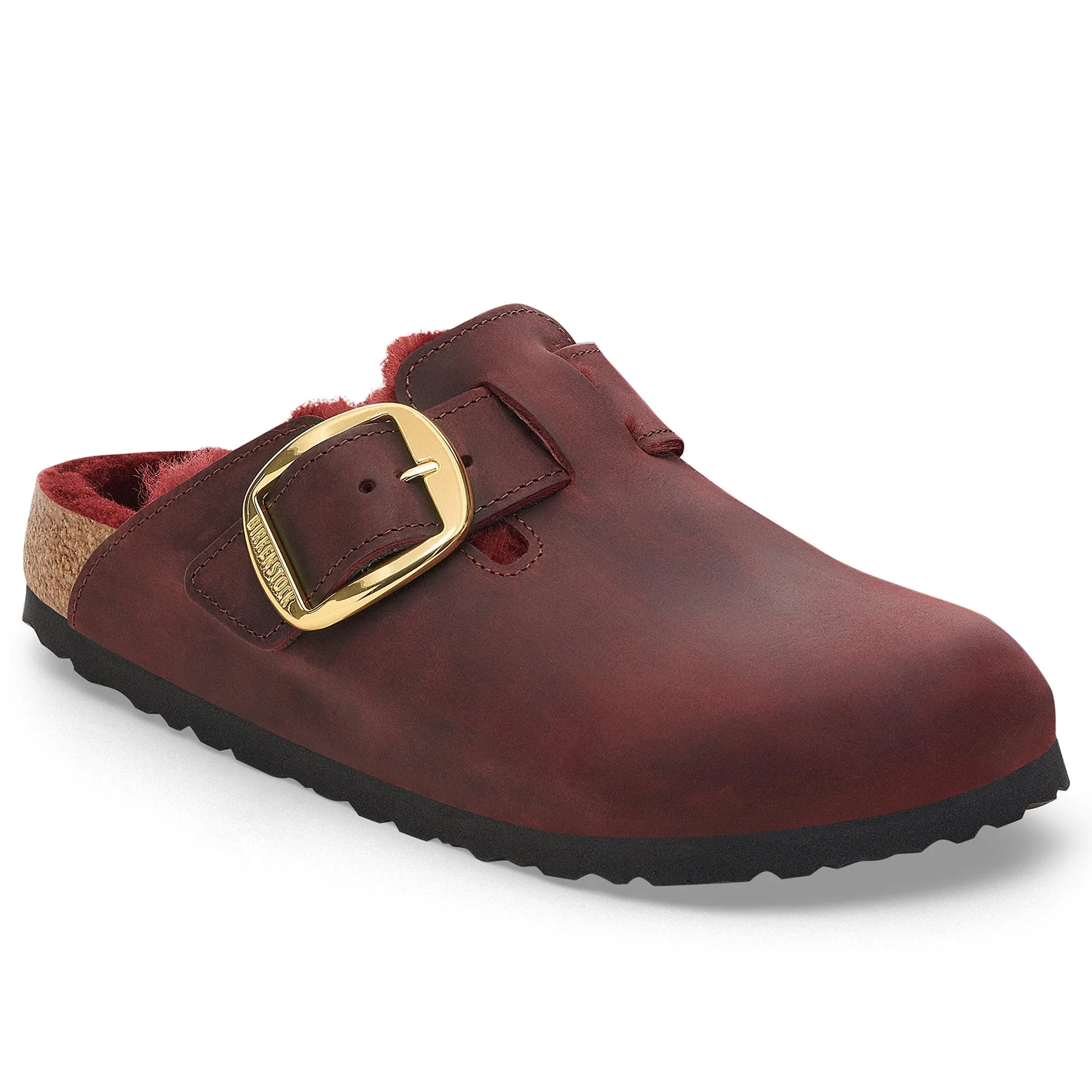 Boston Big Buckle Shearling Narrow Antibacterial ergonomic