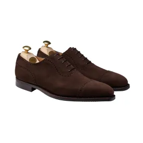 Comfortable Walking Westbourne Dark Brown Calf Suede