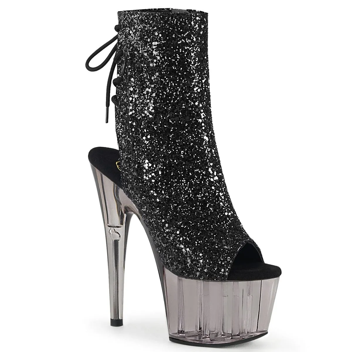 ADORE-1018GT Black Glitter/Smoke Tinted Cushioned Support