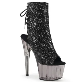 ADORE-1018GT Black Glitter/Smoke Tinted Cushioned Support