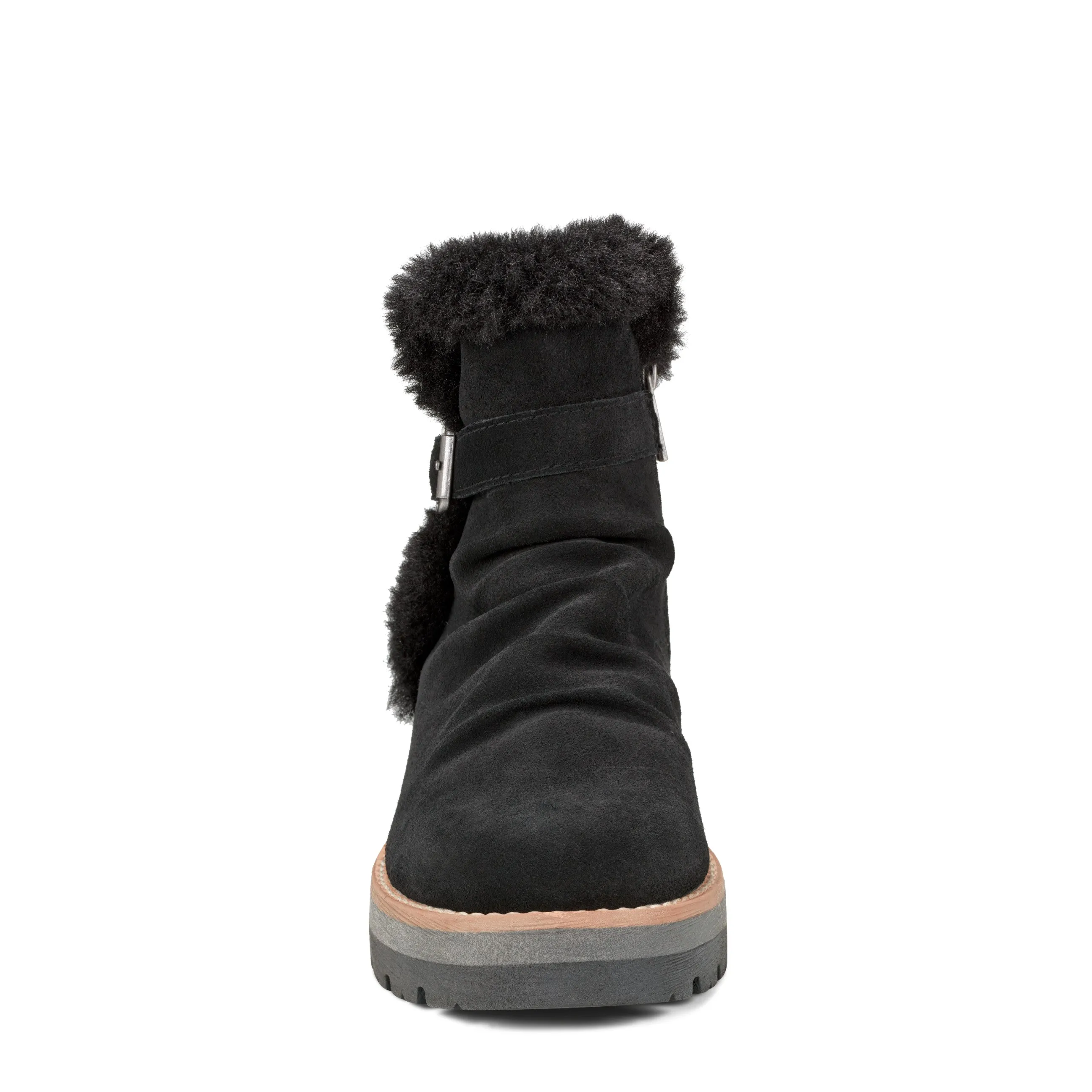 Ultra Comfort Yara Waterproof Lug Sole Casual Ankle Booties