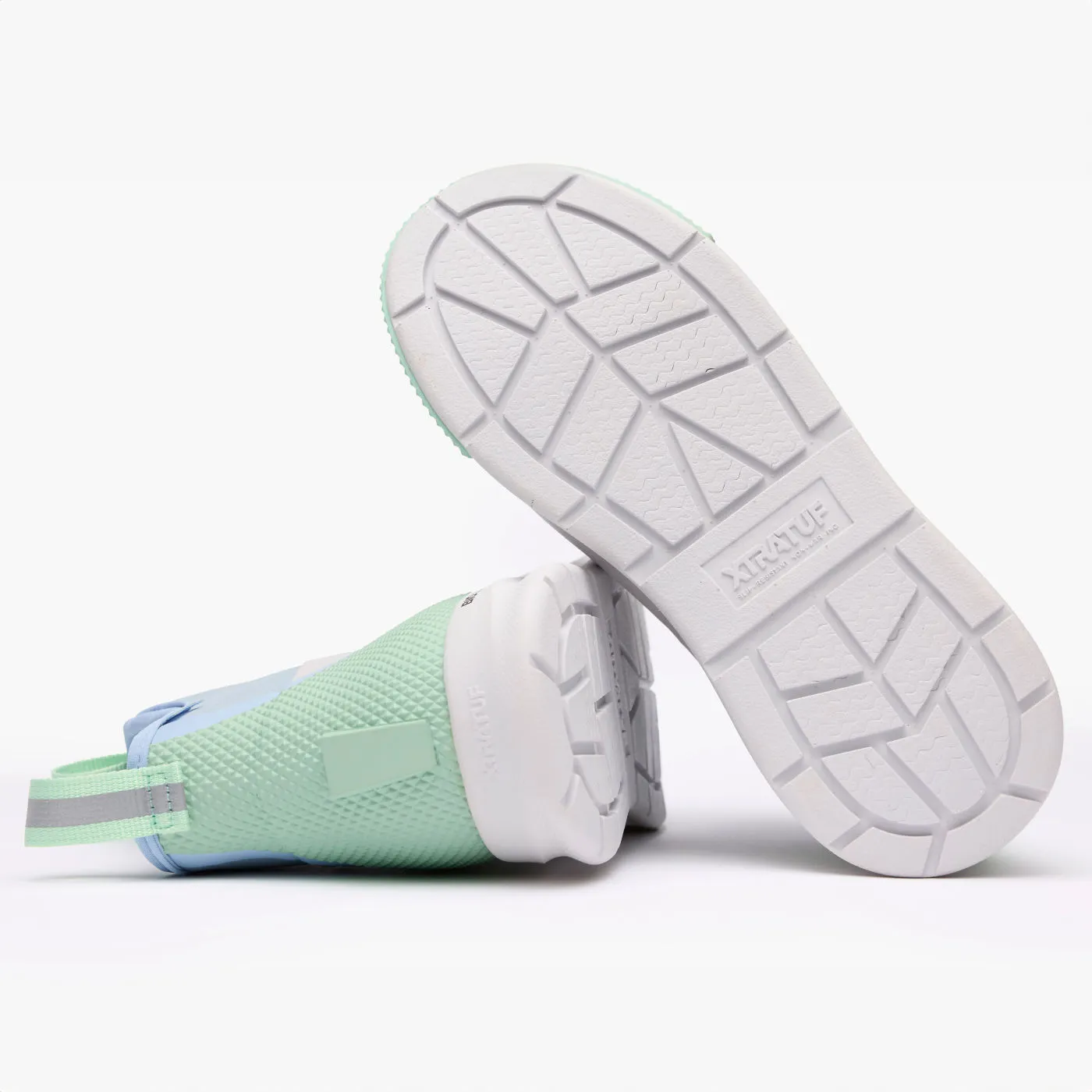 Women's 6" Ankle Deck Boot Sport Seamless Comfort Rough Terrain Wedge Heel