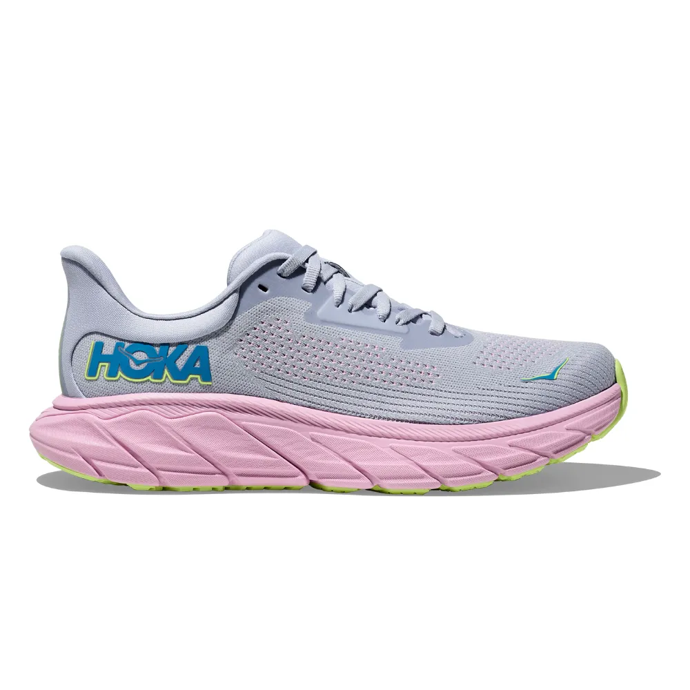 Women's Arahi 7 - Gull / Pink Twilight city running shoes right - foot shoe