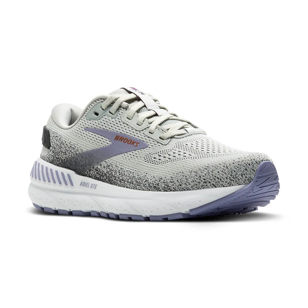 forest - runner Women's Ariel GTS 24 - Mercury / Ebony / Sweet Lavender