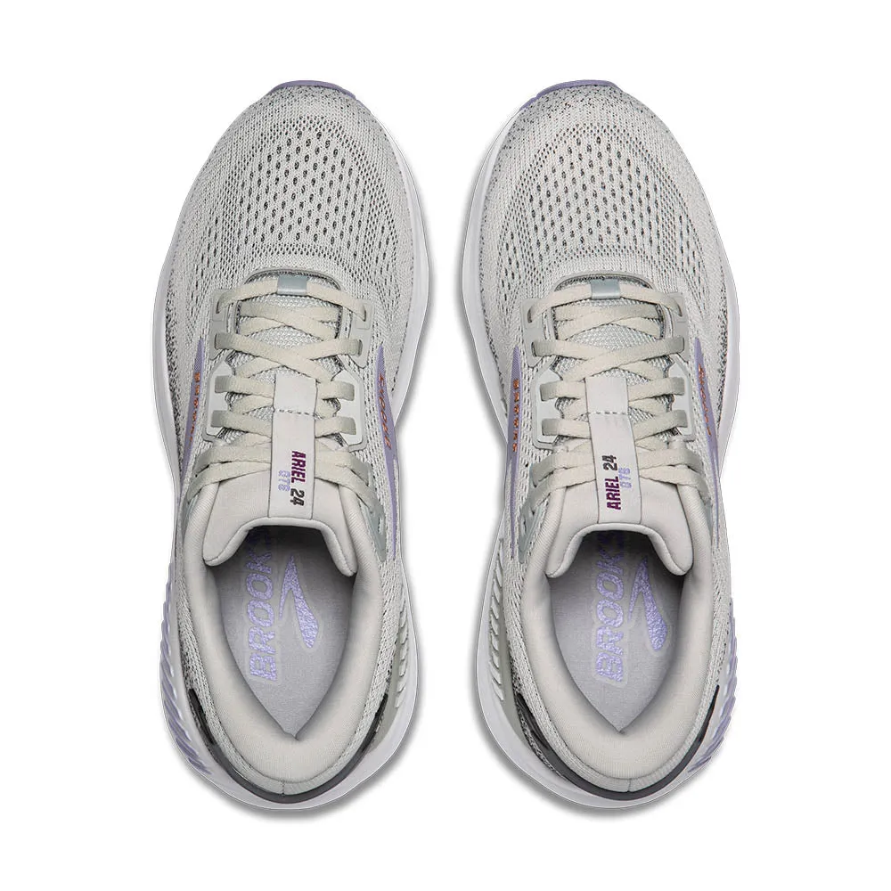 fast runners Women's Ariel GTS 24 - Mercury / Ebony / Sweet Lavender