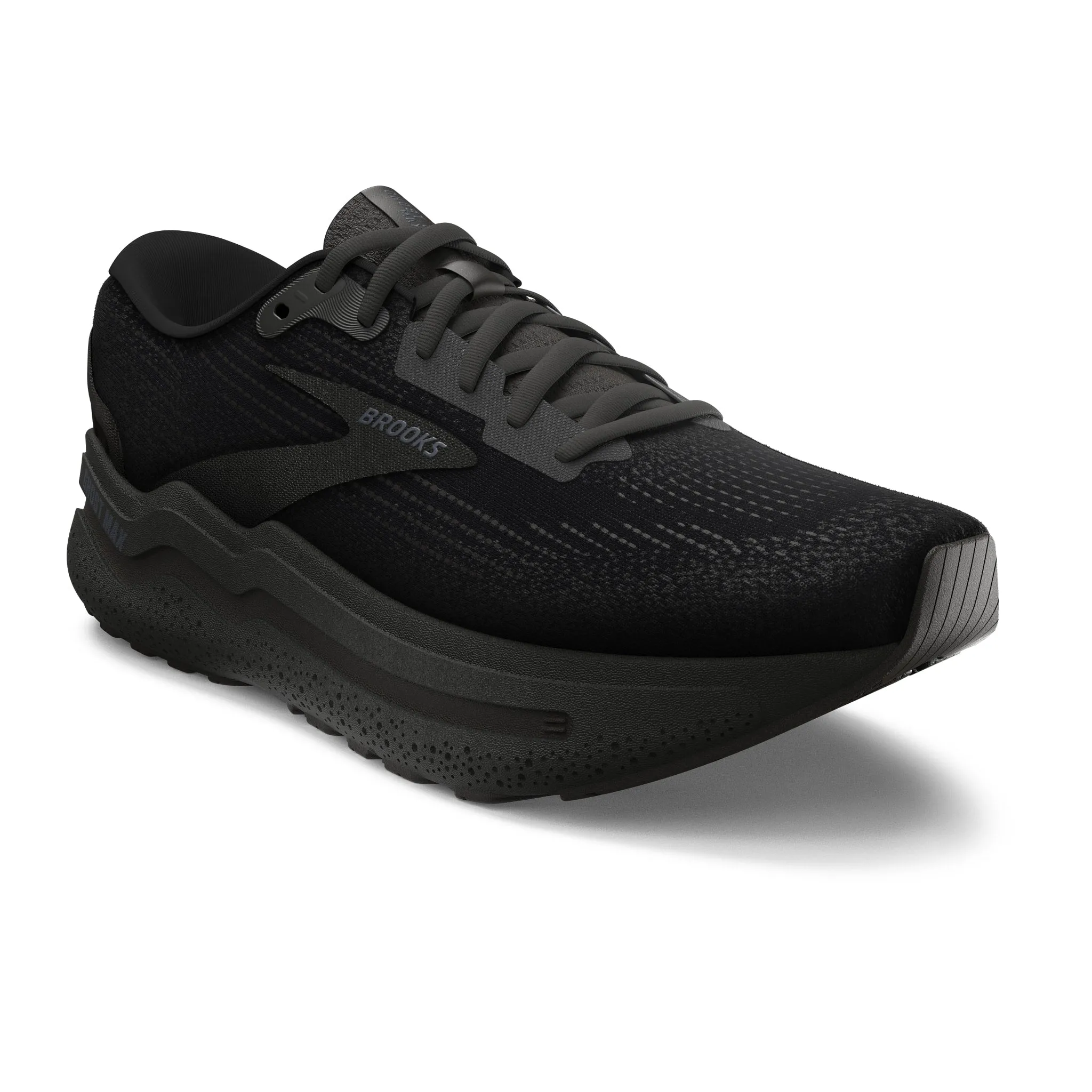 Women's Ghost Max 2 - Black / Black / Ebony endurance - focused shoes Adaptable nature