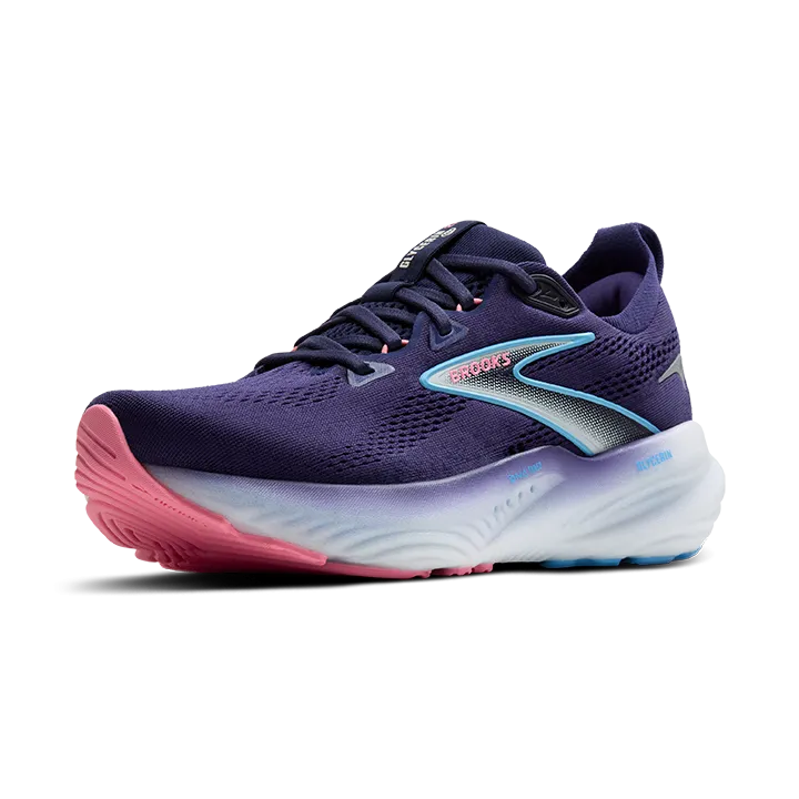 Comfortable Padding Heel Zone Women's Glycerin 22 - Blue Ribbon / Peacoat / Dianthus